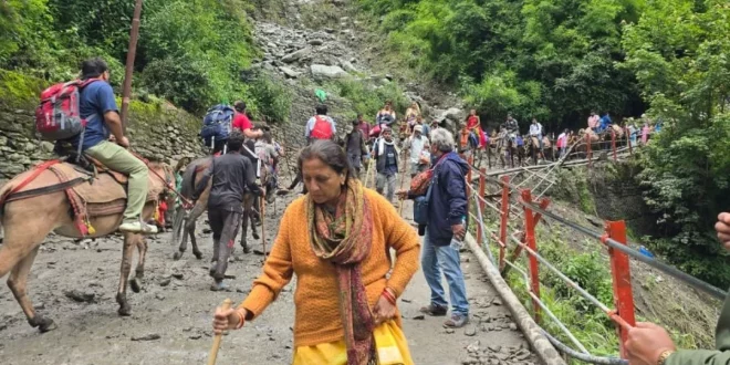 Kedarnath walking route