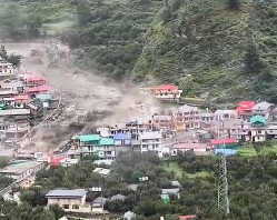 Cloudburst in Uttarkashi