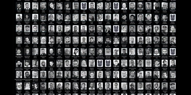 Palestinian journalists