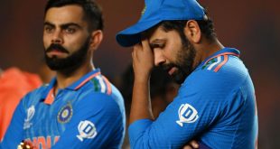   ( 7 wickets ) 
