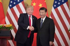 Donald Trump and Xi Jinping